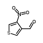 CAS 登录号：39920-24-6， 4-硝基-3-噻吩甲醛