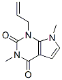 CAS#: 39930-52-4, 3,7-Dimethyl-1-Prop-2-Enylpyrrolo[3,2-e]Pyrimidine-2,4-Dione