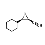 CAS 登录号：399512-82-4， (2R,3S)-2-环己基-3-乙炔基环氧乙烷