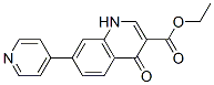 CAS#: 40034-41-1, Ethyl 1,4-Dihydro-4-Oxo-7-(4-Pyridyl)Quinoline-3-Carboxylate