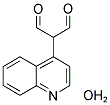 CAS 登录号：40070-86-8， 2-(4-喹啉基)丙二醛倍半水合物