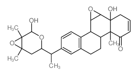 CAS 登录号:40071-64-5, (22R,24S,25S,26R)-6a,7a:22,26:24,25-三环氧-5,26-二羟基-D(17A)-高-18-去甲-5a-麦角甾-2,13,15,17-四烯-1-酮