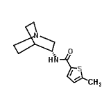 CAS 登录号：400713-46-4， N-[(3R)-1-氮杂双环[2.2.2]辛-3-基]-5-甲基-2-噻吩甲酰胺