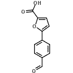 CAS#: 400744-65-2, 5-(4-Formylphenyl)-2-Furoic Acid