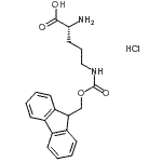 CAS 登录号：400746-61-4， N<sup>5</sup>-[(9H-芴-9-基甲氧基)羰基]-D-鸟氨酸盐酸盐(1:1)