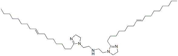 CAS 登录号：4008-41-7， 2-(8-十七碳烯-1-基)-N-[2-[2-(8-十七碳烯-1-基)-4,5-二氢-1H-咪唑-1-基]乙基]-4,5-二氢-1H-咪唑-1-乙胺