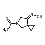 CAS 登录号：400841-16-9， 1-[(7E)-7-(羟基亚胺)-5-氮杂螺[2.4]庚-5-基]乙酮
