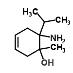 CAS 登录号：400869-35-4， 6-氨基-6-异丙基-1-甲基-3-环己烯-1-醇