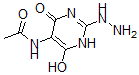 CAS 登录号：400877-98-7， N-(2-肼基-1,4-二氢-6-羟基-4-氧代-嘧啶-5-基)-乙酰胺