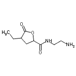 CAS 登录号：400879-23-4， N-(2-氨基乙基)-4-乙基-5-氧代四氢-2-呋喃甲酰胺