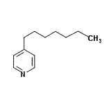 CAS 登录号：40089-90-5， 4-庚基吡啶
