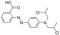 CAS#: 40136-91-2, 2-[[4-[Bis(2-Chloropropyl)Amino]Phenyl]Azo]Benzoic Acid