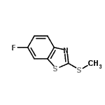 CAS 登录号：401567-35-9， 6-氟-2-(甲硫基)-1,3-苯并噻唑