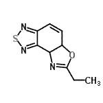 CAS 登录号：401578-33-4， 7-乙基-5A,8A-二氢[1,3]恶唑并[4,5-e][2,1,3]苯并噻二唑