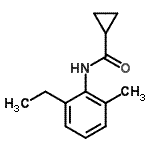 CAS 登录号：401582-87-4， N-(2-乙基-6-甲基苯基)环丙烷甲酰胺