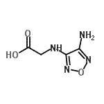 CAS 登录号：401647-08-3， N-(4-氨基-1,2,5-恶二唑-3-基)甘氨酸