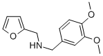 CAS#: 40171-98-0, (3,4-Dimethoxy-Benzyl)-Furan-2-Ylmethyl-Amine