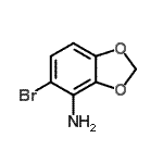 CAS 登录号：401811-78-7， 5-溴-1,3-苯并二氧戊环-4-胺