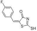 CAS#: 402-93-7, 5-(4-Fluorobenzylidene)rhodanine