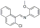 CAS 登录号：40226-25-3， N-[(2-氯-1-萘基)亚甲基]-2-甲氧基苯胺