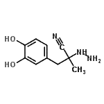 CAS 登录号：40248-66-6， 3-(3,4-二羟基苯基)-2-肼基-2-甲基丙腈