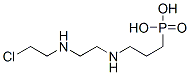 CAS 登录号:40253-51-8, N-(2-氯乙基)-N'-(3-磷酰丙基)乙二胺