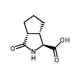 CAS 登录号：402580-11-4， (1S,3aR,6aS)-3-氧代八氢环戊烯并[c]吡咯-1-羧酸