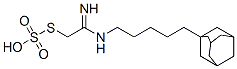 CAS 登录号：40283-75-8， 硫代硫酸氢 S-[2-[5-(金刚烷-1-基)戊基氨基]-2-亚氨基乙基]酯
