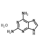 CAS 登录号：402846-48-4， 3H-嘌呤-2,6-二胺水合物(1:1)