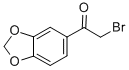 CAS 登录号：40288-65-1， 1-(1,3-苯并二氧戊环-5-基)-2-溴乙烷-1-酮