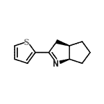 CAS 登录号：402955-88-8， (3aR,6aR)-2-(2-噻吩基)-3,3A,4,5,6,6A-六氢环戊并[b]吡咯