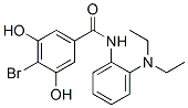 CAS 登录号:4036-89-9, 4-溴-2'-(二乙基氨基)-3,5-二羟基苄基苯胺