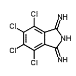 CAS 登录号：40360-28-9， 4,5,6,7-四氯-1-亚氨基-1H-异吲哚-3-胺