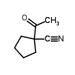CAS 登录号：403615-63-4， 1-乙酰基环戊烷甲腈