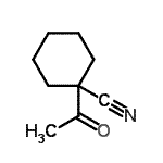 CAS 登录号：403615-64-5， 1-乙酰基环己烷-1-甲腈
