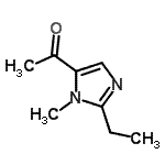 CAS 登录号：403793-43-1， 1-(2-乙基-1-甲基-1H-咪唑-5-基)乙酮