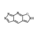 CAS 登录号：404345-61-5， 2H-[1,2]恶唑并[5,4-b]吡唑并[4,3-E]吡啶