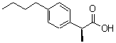 CAS 登录号：404354-76-3， (2S)-2-(4-丁基苯基)丙酸
