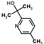 CAS 登录号：40472-51-3， 2-(5-甲基-2-吡啶基)丙-2-醇