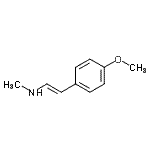 CAS 登录号：404822-93-1， (E)-2-(4-甲氧基苯基)-N-甲基乙烯胺