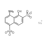 CAS#: 40492-13-5, 4-Amino-5-Hydroxy-1,6-Naphthalenedisulfonate Sodium Salt (1:1)