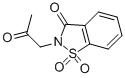 CAS#: 40506-05-6, 2-Acetonyl-1,1-dioxo-1,2-benzothiazol-3-one