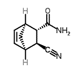 CAS 登录号：405117-19-3， (1S,2S,3S,4R)-3-氰基双环[2.2.1]庚-5-烯-2-甲酰胺