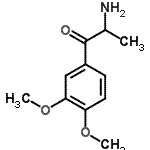 CAS#: 40513-44-8, 2-Amino-1-(3,4-Dimethoxyphenyl)-1-Propanone