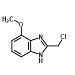 CAS 登录号：405173-83-3， 2-(氯甲基)-4-甲氧基-1H-苯并咪唑