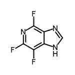 CAS 登录号：405230-95-7， 4,6,7-三氟-1H-咪唑并[4,5-c]吡啶