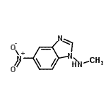 CAS 登录号：40533-94-6， N-甲基-5-硝基-1H-苯并咪唑-1-胺