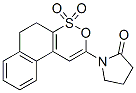 CAS 登录号：40535-16-8， 1-[(5,6-二氢萘并[2,1-c][1,2]氧硫杂环己二烯4,4-二氧化物)-2-基]吡咯烷-2-酮