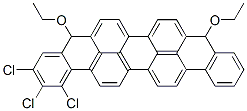 CAS#: 40537-72-2, Trichloro-5,10-Diethoxyviolanthrene