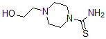 CAS 登录号：40546-25-6， 4-(2-羟基乙基)-1-哌嗪硫代甲酰胺